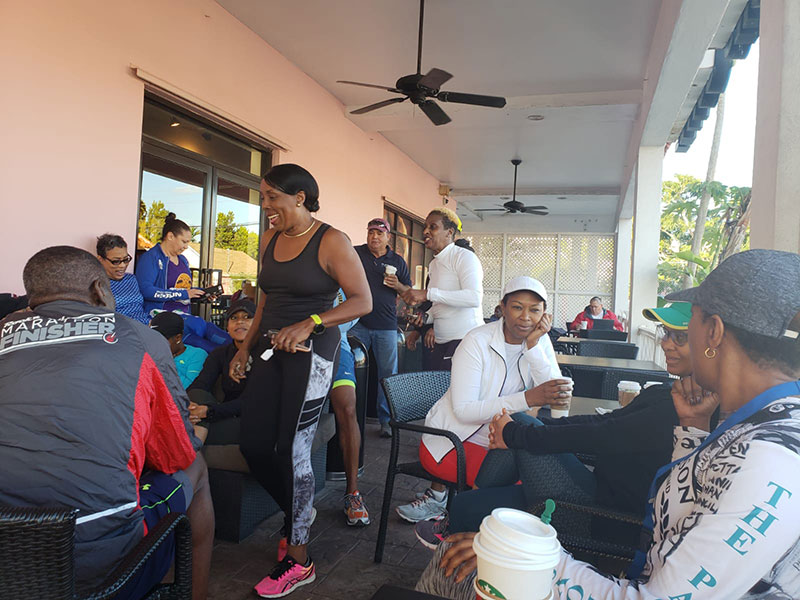 2019 Holiday Run Montagu and social at Starbucks Harbour Bay