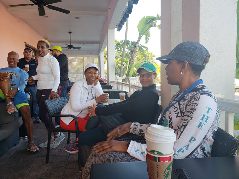 2019 Holiday Run Montagu and social at Starbucks Harbour Bay