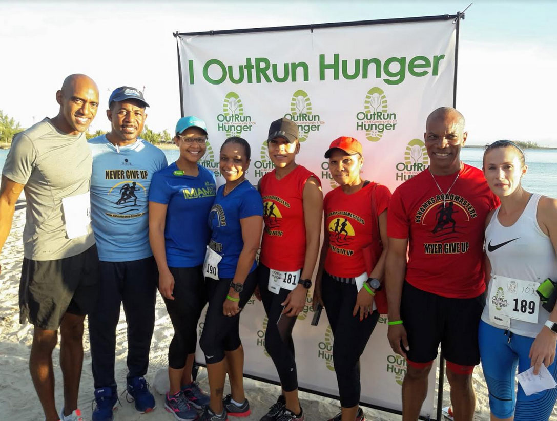 Bahamas Roadmasters at Hands for Hunger Run