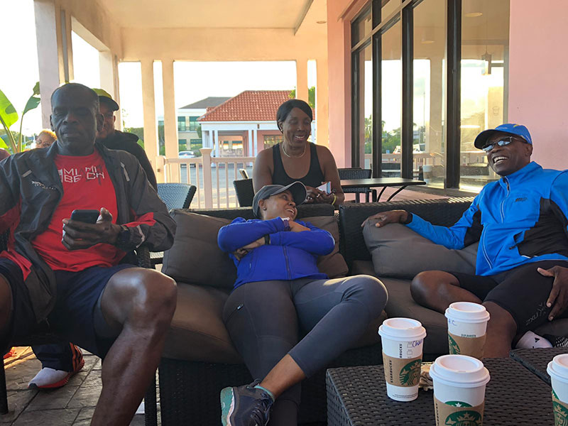 2019 Holiday Run Montagu and social at Starbucks Harbour Bay