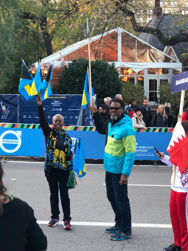 Linda Williams at NY Marathon