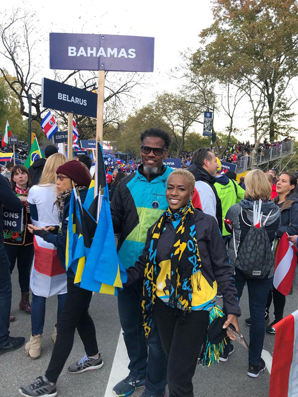 Linda Williams at NY Marathon